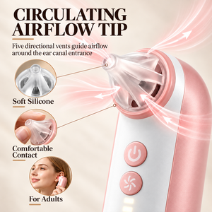 Limpiador de Cera de Oídos Portátil con Punta de Silicona Suave y Flujo de Aire Circulante para el Cuidado Diario de Adultos - Product Image 3