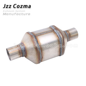 Catalizador Cerámico de Panal de Abeja de Tres Vías, Diámetro 51mm, Recorte 124x102mm, Cuerpo 300mm, Longitud Total Sin Puerto O2 - Product Image 5