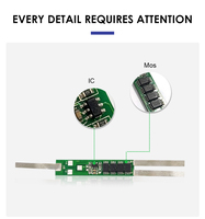 Circuit imprimé assemblé PCBA de haute qualité 2s bms lifepo4 OEM pour outils électriques
