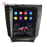 Reproductor MP4 de vídeo para coche con pantalla táctil de 10,4 "para Lexus IS250/IS350 2006 2007 2008 2009 2010 2011 2012 3 + 32 GB GPS Android inalámbrico
