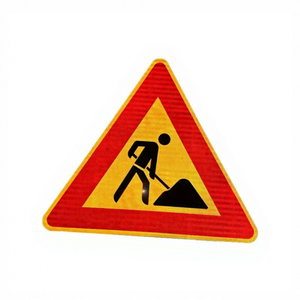 بيع مباشر من المصنع للافتات تحذيرية مقاومة للماء قابلة للطباعة، لافتات مرورية تحذيرية من مواد عاكسة - Product Image 1