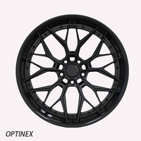 Jantes forgées sur mesure, concaves profondes, 2 pièces, 5x112 5x114.3 5x120 5*130 pour voitures de course Porsche 911 992 Chevrolet Corvette GT-R