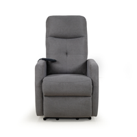 Fauteuil inclinable électrique en tissu avec télécommande, canapé individuel pour personnes âgées, mobilier de salon