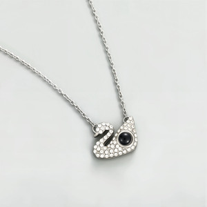 [Cuivre] collier de Projection de cygne <span class=keywords><strong>personnalisé</strong></span> pendentif en cristal de luxe <span class=keywords><strong>personnalisé</strong></span> Photo bijoux cadeau saint valentin noël fête <span class=keywords><strong>des</strong></span> mères - Product Image 5