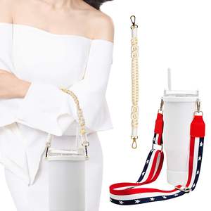 Asa de paracord y correa de hombro para vasos Stanley Cup Simple Modern/Owala/Yeti de 8oz-40oz, soporte para botella de agua. - Product Image 3