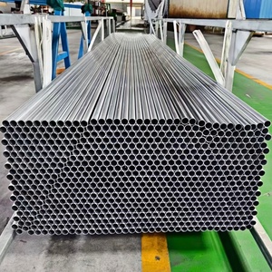 Tuyaux ronds creux en aluminium anodisé 6061 T6 de grand diamètre (20mm, 30mm, 100mm, 150mm) sur mesure pour la décoration de villas modernes et de bâtiments de bureaux - Product Image 6