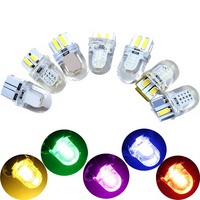 T10 W5W COB LED Kennzeichenbeleuchtung 6000K 12V 2W 168 194 Weiß Gelb Rot Blau Lila Eisblau