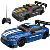 Voiture de drift RC miniature 88RC S553, échelle 1:24, contrôle semi-proportionnel, télécommande haute vitesse 27Mhz avec câble USB, prête à l'emploi