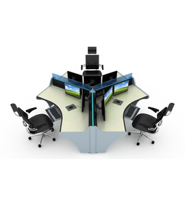 Hiện đại đơn giản loại CEO Quản Lý Văn phòng máy tính bàn tủ sang trọng cao cấp freestanding Tài Chính bàn điều hành - Product Image 5