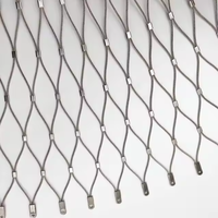Filet de protection antichute en corde tressée pour plateformes suspendues, usage industriel intensif, vente en gros