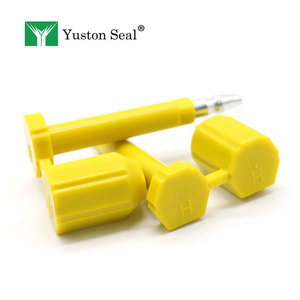 Yuston yts604 מטען אבטחה עופרת חותם בורג חותם עבור מיכל עם abs + Q235 פלדה 110 מ "מ קוטר qr - Product Image 1