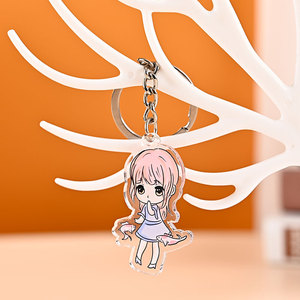 Móc khóa acrylic anime bán chạy, thiết kế nhân vật chibi dễ thương để trang trí túi xách, phụ kiện chìa khóa thể hiện sự là fan anime - Product Image 2