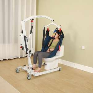 Dispositivos Sling Machine Grua Idosos Deficientes Paciente Permanente Levantamento Elevação Elétrica Paciente Elevador Transferência Cadeira - Product Image 1