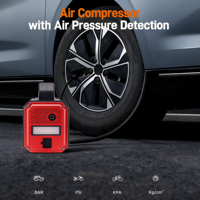 Démarreur de voiture robuste 16000mAh 2000A 12V 24V avec pompe à air, gonfleur de pneus et batterie externe