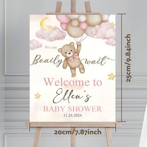 Decoraciones para Fiesta de Revelación de Género, Fondo para Fotomatón en Rosa y Azul para Celebración de Baby Shower - Product Image 3