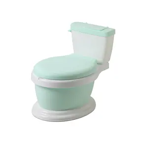 Emulated Baby Training Potty Seat With Flush Sound Children Commode Toilet Seat Musical Potty