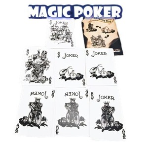Lot <span class=keywords><strong>de</strong></span> 10 cartes Laughing King, accessoires en gros plan, guide <span class=keywords><strong>de</strong></span> vidéos pédagogiques, jouets <span class=keywords><strong>de</strong></span> magie, vente en gros - Product Image 2