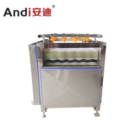 Machine de nettoyage multifonctionnelle à rouleaux parallèles pour légumes et canne à sucre, pulvérisation haute pression, machine à laver les fruits