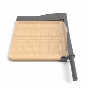 JACC-cortadora de papel de madera A4 de <span class=keywords><strong>12</strong></span> pulgadas, cortadora de papel clásica con placa Base de madera IDPC054 - Product Image 2