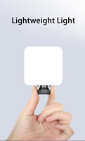 Mini Lampe LED Portable Bicolore Rechargeable pour Téléphone, Lumière d'Appoint pour Selfie, Vlog, TikTok, Photographie, Lampe Clip-on pour Appareil Photo de Téléphone