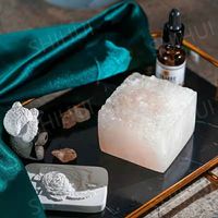 SH STONE Personnalisé Rose Onyx Exotique Naturel Ethique Parfumé Arôme Sélénite Pierres Marbre Huile Essentielle Diffuseur