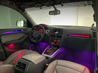 Lumière ambiante pour voiture Symphony 64 couleurs pour Audi A4 B8 2009-2016, lumière d'ambiance pour accessoires de voiture, décoration intérieure
