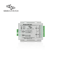 Sensor de Peso Analógico Digital de Dos Entradas y Una Salida, Transmisor de Medición de Fuerza, Amplificador de Pesaje, Señal 0-10V 4-20mA