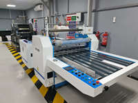 Machine de laminage thermique semi-automatique électrique ZSFB-720 avec moteur, nouvelle emballage pour textiles