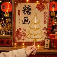 Machine à dessin de bonbons IA personnalisée pour le Nouvel An chinois, les festivals, les foires de temple, les événements culturels et les enfants