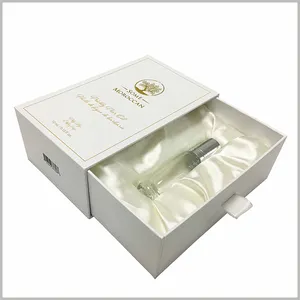 Luxus kunden spezifisches Design Leere Spry Glasflasche Parfüm Set Probe Hochwertige Box Verpackung Schublade Parfüm Box