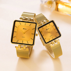 Montre simple pour homme, style minimaliste, tendance, montre-bracelet dorée pour homme, montre pour garçon - Product Image 4