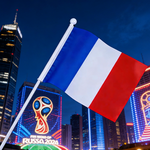Drapeaux à main de l'Europe, douze pays, pour la fête nationale, en polyester, vente en gros, <span class=keywords><strong>France</strong></span>, 2026 - Product Image 6