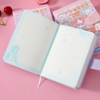 Carnet à Couverture Rigide Magnétique 50K, 103mm*137mm, 80GSM, 132 Feuilles, Ligné, Quadrillé, Ponctué, 6 Thèmes, 120 Pièces/Carton, Vente en Gros
