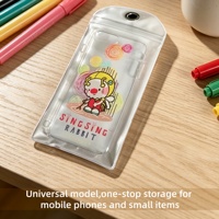Étuis de téléphone portable transparents personnalisés avec logo, nouvelle collection, avec bande de scellage pour tous les téléphones de toutes tailles