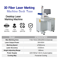 Laser à fibre de bureau ARGUS pour imprimante 3D couleur de marquage en acier inoxydable avec haute précision