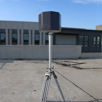 Detector de RF de Banda Completa de 360 Grados, Sistema Anti-Drones, 10 Bandas de Frecuencia, Resistente al Agua, Duradero, 70MHz~6GHz