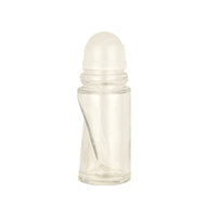 Fancy Unique Design Vide 50ml Rouleau De Verre Sur Conteneur De Bouteille De Déodorant