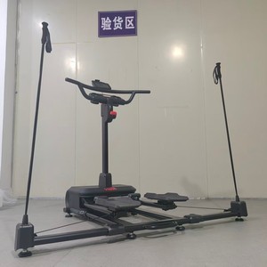 Máquina de Simulación de Esquí, Equipo Deportivo Metálico para Interiores, Equipo de Fitness Resistente y Grande - Product Image 1