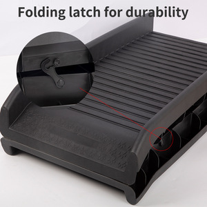 Pet Dog Car Ramp Plastic Foldable Non Slip Black For <b>Trunk</b> Access - Product Image 5