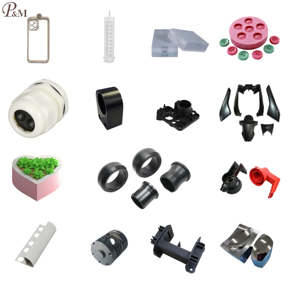 P&M Plastic Injection Molding, Mold Customization, Industrial Plastic Parts Manufacturer