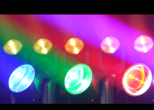 Nueva Luz DJ con Cabezal Giratorio <span class=keywords><strong>Tornado</strong></span>, 5 Cabezales, 5x60w LED, Barra de Haz Móvil, Control por Píxeles - Product Image 4