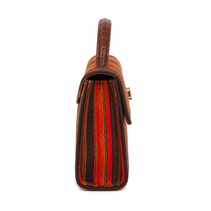 Borsa Tote da Donna <span class=keywords><strong>Mak</strong></span> Nisy a Righe in Pelle Vegana Ecologica Impermeabile Effetto Coccodrillo con Chiusura Magnetica per Boutique e Vendita all'Ingrosso - Product Image 3