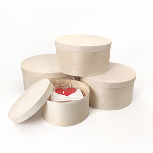 Tùy Chỉnh Sang Trọng Thân Thiện Với Môi Dùng Một Lần Gỗ Bao Bì Thực Phẩm Bento Hộp Nắp Bằng Gỗ Bát Tròn Hộp Bằng Gỗ Gifting - Product Image 6