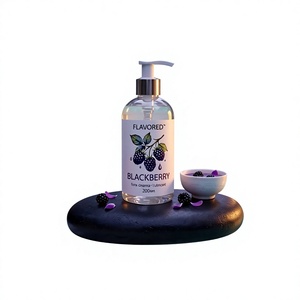 Gel Intime Hydratant Premium à la Saveur de Mûre, D-Panthénol, Extraits de Plantes Naturelles, Spray Alimentaire à la Saveur de Mûre Sauvage - Product Image 1