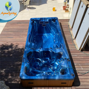 Venta directa de fábrica, el mejor <span class=keywords><strong>jacuzzi</strong></span> sobre el suelo, paneles acrílicos para 7 <span class=keywords><strong>personas</strong></span>, piscina - Product Image 1