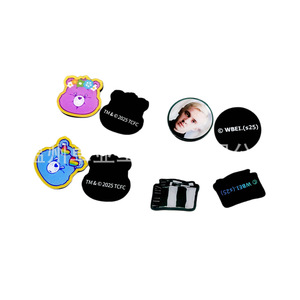 Imanes de acrílico personalizados para refrigerador con impresión UV para regalo conmemorativo, color blanco - Product Image 3