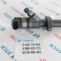 Injecteur à rampe commune 0445110265 0 445 110 265 0986435170 0 986 435 170 8200484403 82 00 484 403 pour Opel Renault Nissan