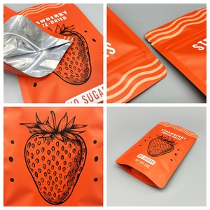 Tùy chỉnh in túi ziplock đứng lên túi nhựa thực phẩm vật nuôi Túi Mylar với nhôm mùi bằng chứng chết cắt túi - Product Image 2