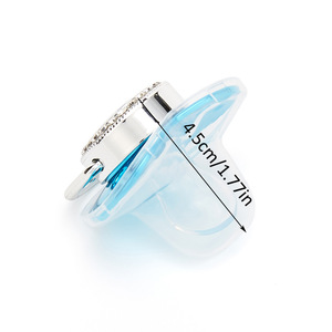 Fábrica al por mayor nueva y popular boca de juego de bebé con clip de <span class=keywords><strong>cadena</strong></span>-<span class=keywords><strong>chupete</strong></span> de pezón de cuentas coloridas para bebé - Product Image 5