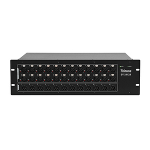 Thinuna DT-2412R กล่องสเตจเสียงแบบดิจิตอล Dante Network Audio ขนาด 24 เข้า 12 ออก สำหรับงานเสียงสดและคอนเสิร์ต - Product Image 3